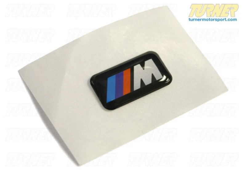 M Sport Wheel Emblem (Genuine BMW) 18mm X 10mm - Image 4