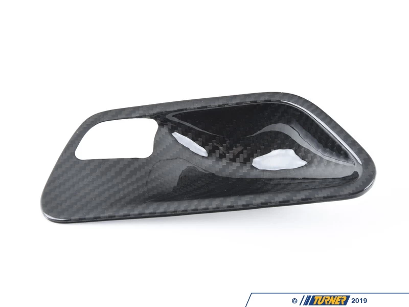 Dry Carbon Interior Door Handle Trim Set - Gloss Finish - F3x F8x - Image 3