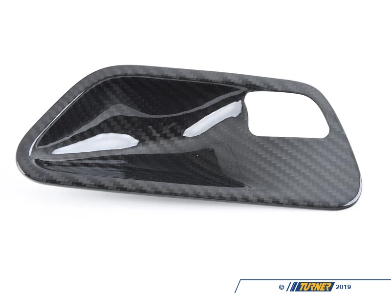 Dry Carbon Interior Door Handle Trim Set - Gloss Finish - F3x F8x - Image 4