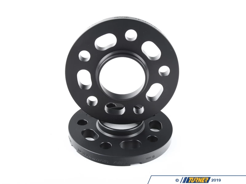 15mm Wheel Spacers - Black (Pair) - Image 2