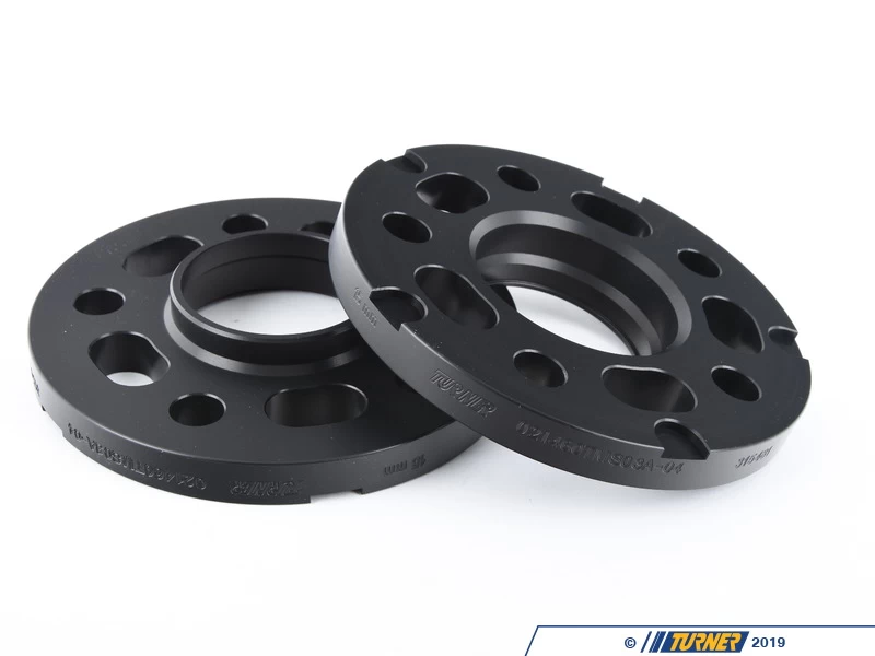 15mm Wheel Spacers - Black (Pair) - Image 3