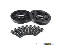 Turner Black BMW 20mm Wheel Spacer And Extended Bolts Kit - E24, E28, E30 M3, E31, E32, E34, E36, E38, E46, Z3, Z4