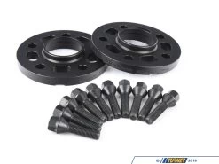 Turner Motorsport Black Wheel Spacer & Bolt Kit - 15mm