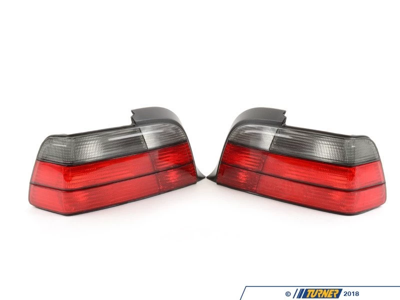 Depo Red/Smoked Tail Light Set - E36 Sedan