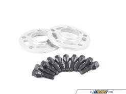 Turner BMW 10mm Silver Wheel Spacer & Bolt Kit - E23E24,E28,E31,E32,E34,E36,E38,E46,E60,E63,E82,E83,E87,E90,E91,E92,E93,Z3,Z4