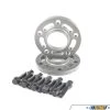 Turner Silver BMW 15mm Wheel Spacers And Extended Bolts (Pair) - Most BMWs (see Applications)