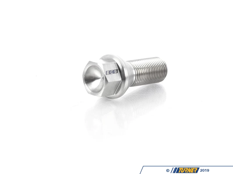 Titanium Conical Seat Wheel Bolt - 14x1.25x27mm - Priced Each - EXX & FXX