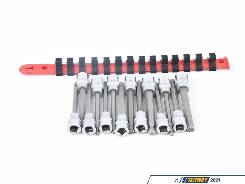 14Pc. 3/8" Drive Long Ball Hex-Bit Socket Set