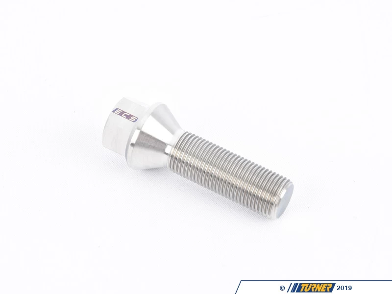 Titanium Conical Seat Wheel Bolt - 14x1.25x40mm - Priced Each - Image 2