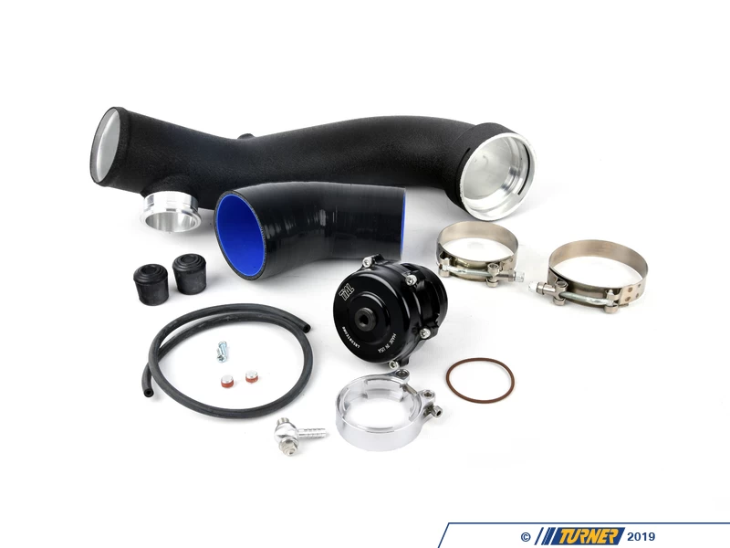 BMS Aluminum Performance Chargepipe W/ Tial BOV & Flange - N54