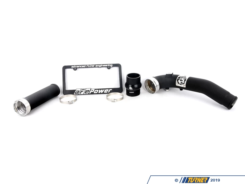 AFe Power BladeRunner Black Intercooler Tube Cold Side W/ Coupling And Clamps Kit - F22/3 228i, F3X 328i 428i N20 - Image 9