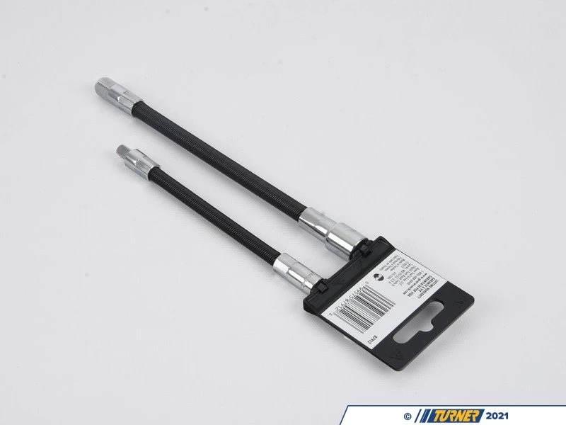 2 PC 1/4" 3/8" Dr Flexible Extension Set