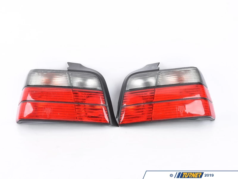 Depo Red/Smoked Tail Light Set - E36 Sedan - Image 10
