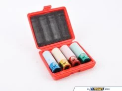 4 Pc Thin Wall Metric Impact Wheel Lug Socket Set