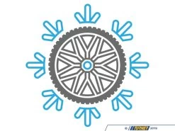 18" Winter Wheel & Tire Package - 225/40/18 Winter Tires