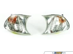 Genuine BMW Front Turn Signal Assembly - Set - E46 323Ci 325Ci 328Ci 330Ci M3
