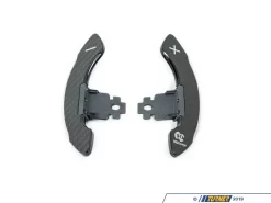 3D Design F56+ MINI Cooper Carbon Shift Paddle Set - Silver