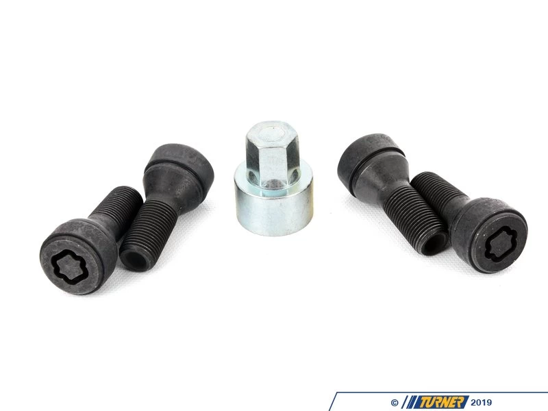 Wheel Lock Set W/ Lug Key (M14x1.25) - Priced Each Set