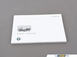 Owner's Handbook - E34