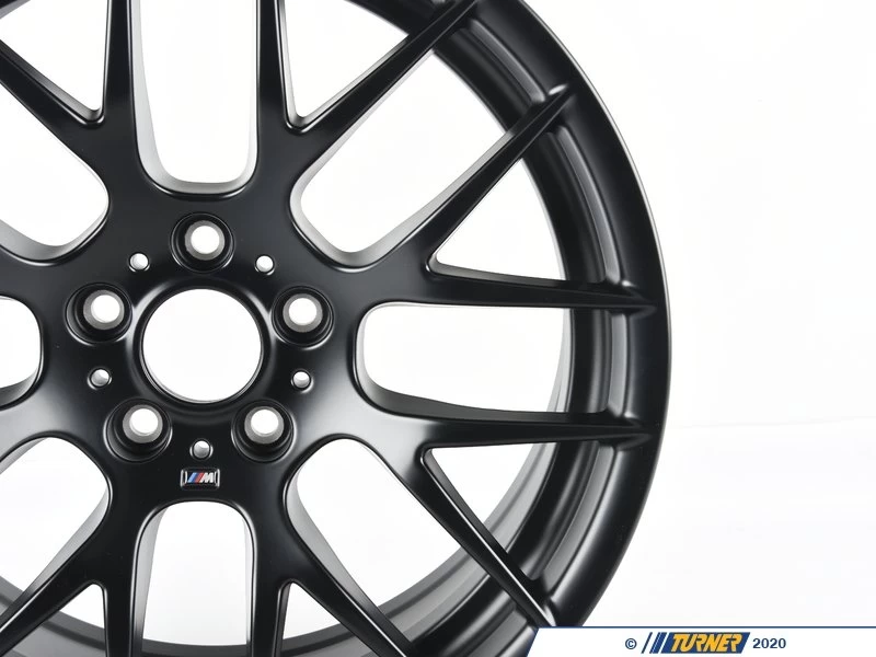 Genuine BMW E9X M3 GTS Wheel - Black - Front - 19x9" - Image 6