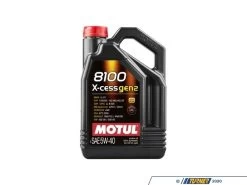 Motul 8100 X-Cess Gen2 Engine Oil (5w-40) - 5 Liter