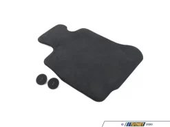 Floor Mat Velours Driver Side - Anthracite - F06, F12, F13