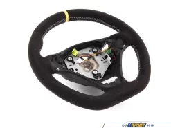 Genuine BMW M Performance BMW Performance Steering Wheel - With Yellow Center Line