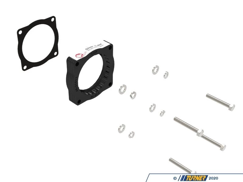 Silver Bullet Throttle Body Spacer - E9X E8X N52 - Image 2