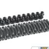 APEX M12x1.5mm BMW 5 Lug Stud Kit - Hex Head Black Finish - 75mm Length