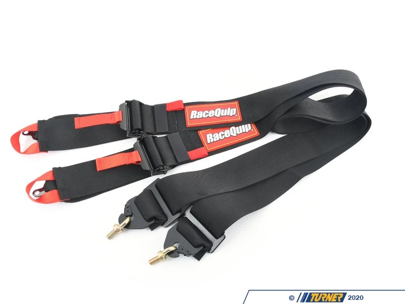 Racequip Camlock 6-Point Pull-Down Racing Harness - Black - Image 2