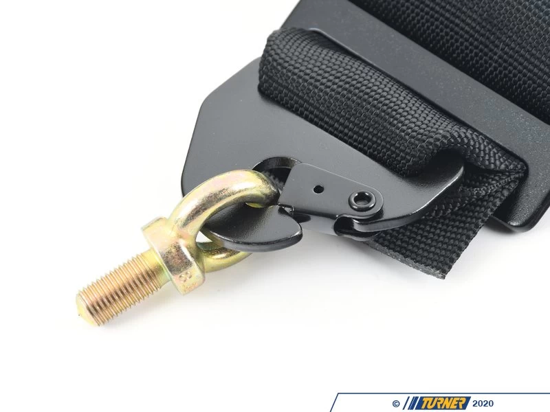 Racequip Camlock 6-Point Pull-Down Racing Harness - Black - Image 3