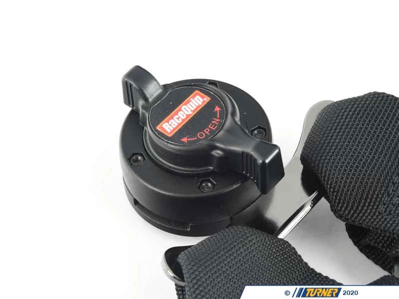 Racequip Camlock 6-Point Pull-Down Racing Harness - Black - Image 8