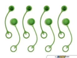 Dust Caps For Flush-Face Quick-Coupler Fittings Male & Female - Set Of 8