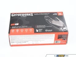 GlovePlus Black Nitrile Gloves - Extra Large - AMMEX