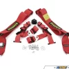 Schroth Profi II ASM Racing Harness - Red - Left Side
