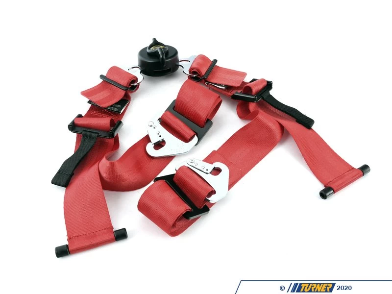 Schroth Profi II ASM Racing Harness - Red - Left Side - Image 2