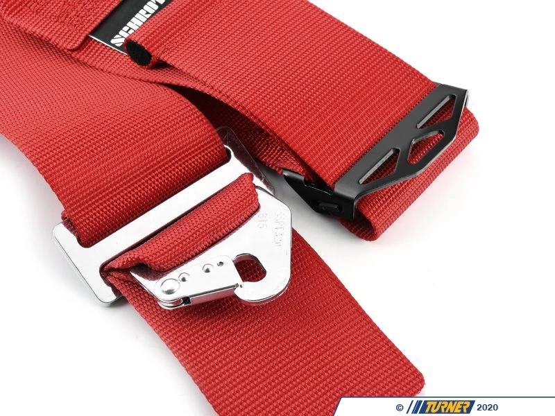Schroth Profi II ASM Racing Harness - Red - Left Side - Image 6