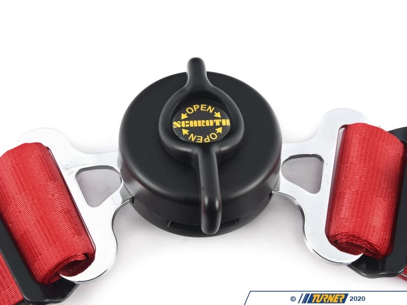 Schroth Profi II ASM Racing Harness - Red - Left Side - Image 11