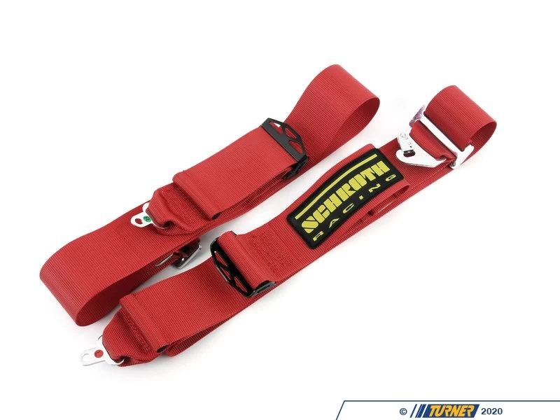 Schroth Profi II ASM Racing Harness - Red - Left Side - Image 12