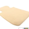 Genuine BMW Floor Mat Velours Driver Side - Beige - E91