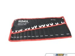 14 Pc. Full Polish Metric Angle Head Wrench Set