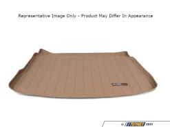 WeatherTech G01 Trunk Cargo Liner - Tan - G01 X3 (With Spare Tire)