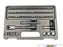 89 Piece Bit Set With 1/4" Flex Ratchet