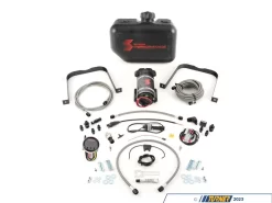 Stage 2.5 Boost Cooler Forced Induction Progressive Water-Methanol Injection Kit W/ 2.5 Gallon Tank. (Stainless Steel Braided Line, 4AN Fittings)