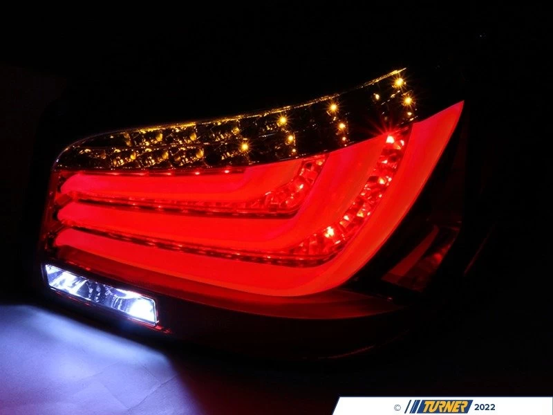 Spec-D LED Tail Lights - Chrome Housing/Red Lens - E60 Pre LCI - Image 4