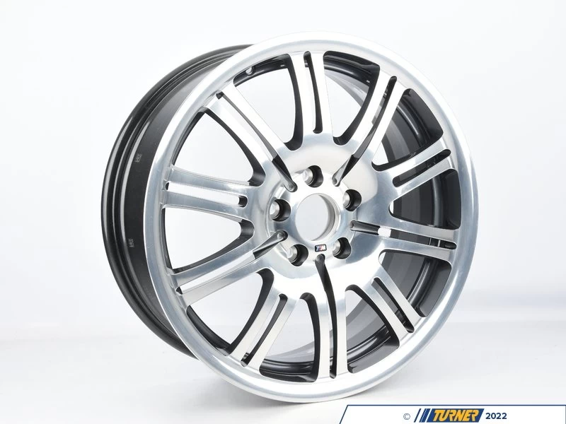 Genuine BMW 19" M Double Spoke Style 67 Wheel - Priced Each - Polished Finish *Scratch And Dent*