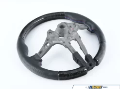 Perforated Leather On The Sides, Forged Carbon On Top, Tri-color Stitching, No Center Stripe