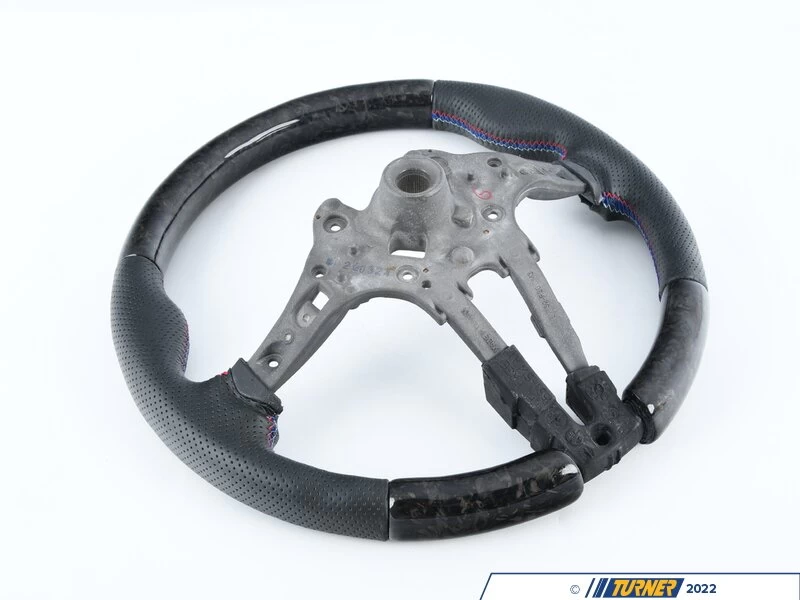 Perforated Leather On The Sides, Forged Carbon On Top, Tri-color Stitching, No Center Stripe