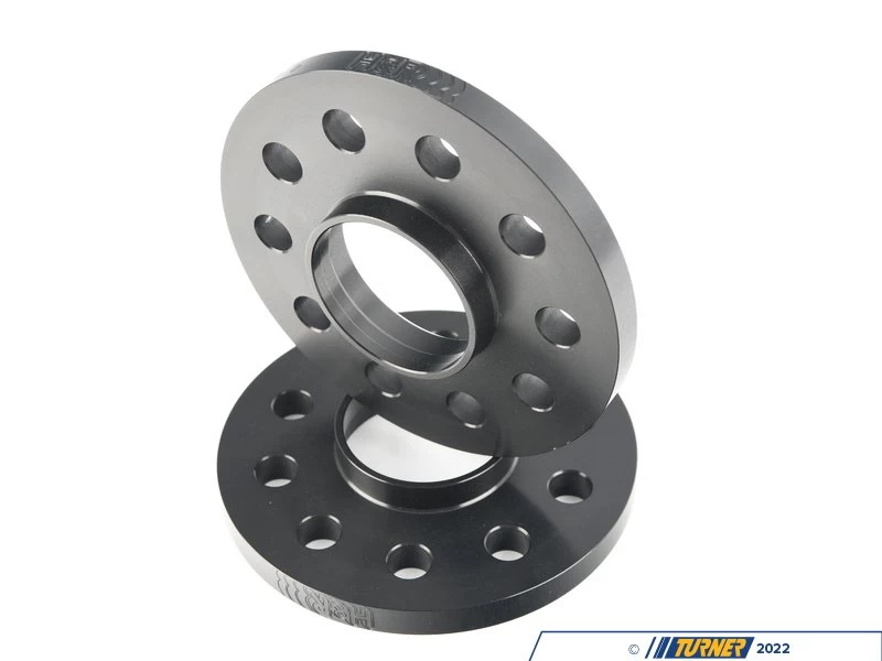 13mm DR Series Trak Wheel Spacers With Bolts (Black) - Pair