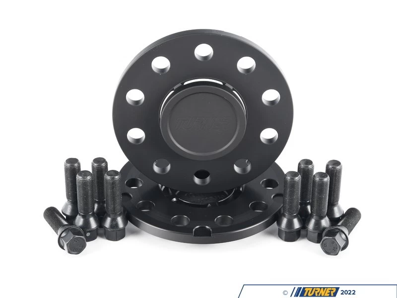 Turner Black BMW 10mm Wheel Spacers With Integrated Hub Extender & Extended Wheel Bolts - F8X M2/M3/M4 - Image 3